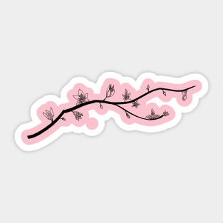 Cherry Blossoms Sticker